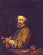 Gerard Ter Borch A Violinist oil painting